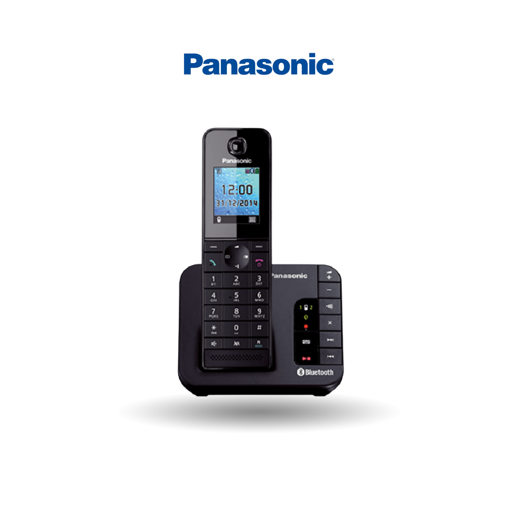Panasonic KX-TGH260MLB Bluetooth Cordless Phone