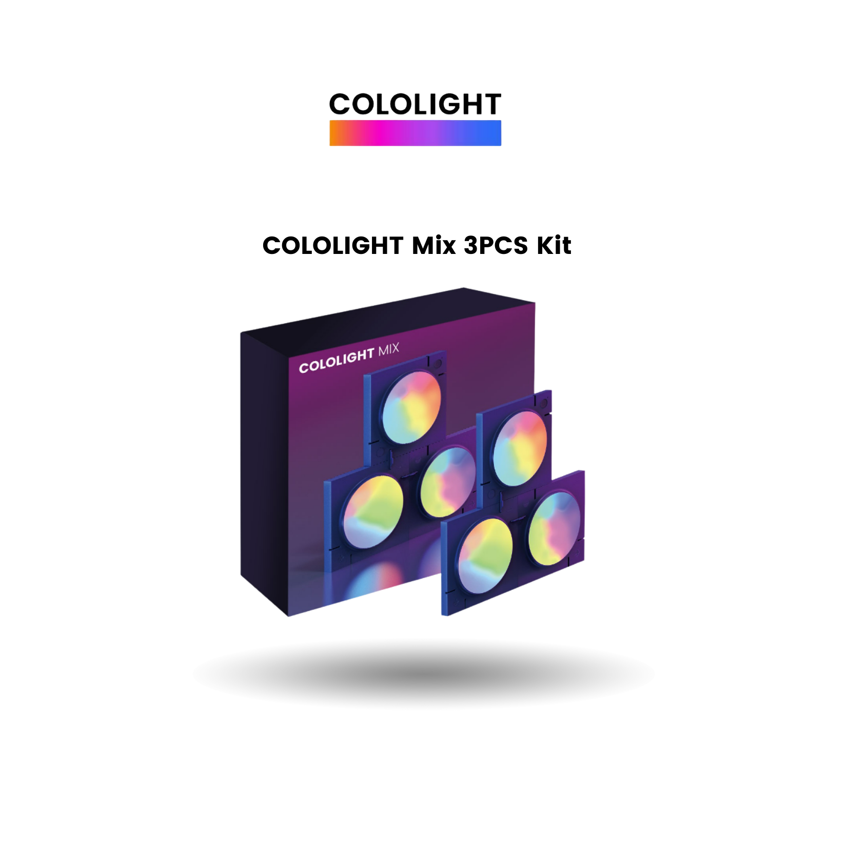 COLOLIGHT RGB Mix Light Pro Kit/ 3PCS/ Extension