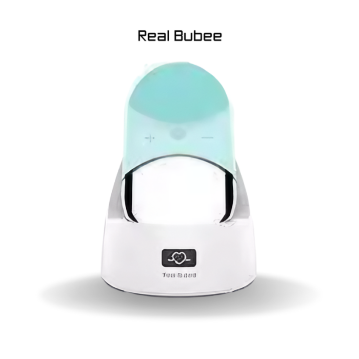 Real Bubee RBX-901 Wireless Ultrasonic Facial Cleanser | Mint Blue