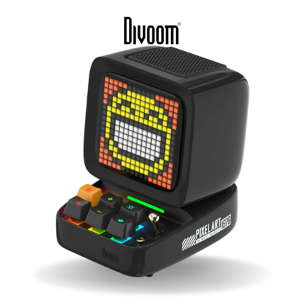 Divoom Ditoo Pro Pixel Art Game Portable Bluetooth Speaker | Black
