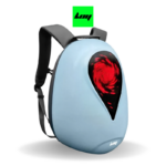 LOY StarkGaze H LED Knight Backpack | Blue