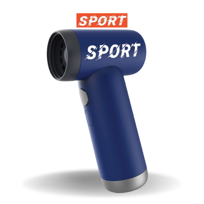 Sport DC01 One-Touch Cool 80000RPM High-Speed Mini Fan | Blue