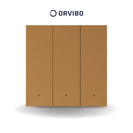 Orvibo MixSwitch 3 Gang without Neutral - Gold