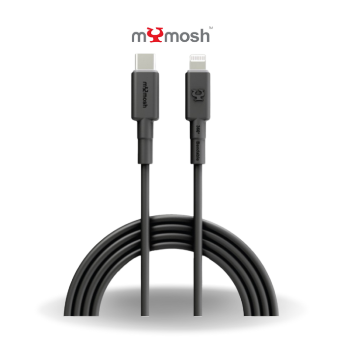 Mymosh USB-C to Lightning Cable 1.2M | Black