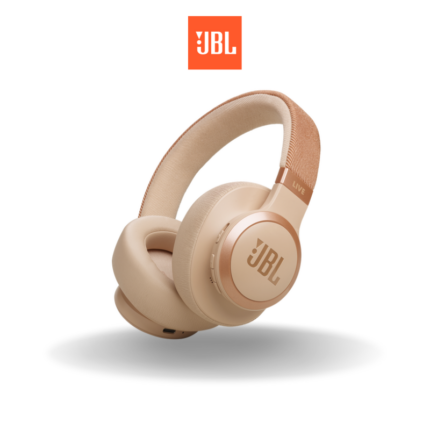 JBL Live 770NC Wireless Over-ear Headphones | Sandstone