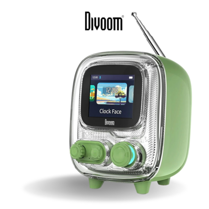 Divoom Tiivoo-2 Photo Album & Lyrics Speaker FM | Green
