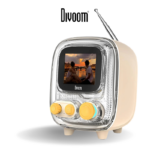 Divoom Tiivoo-2 Photo Album & Lyrics Speaker FM | White