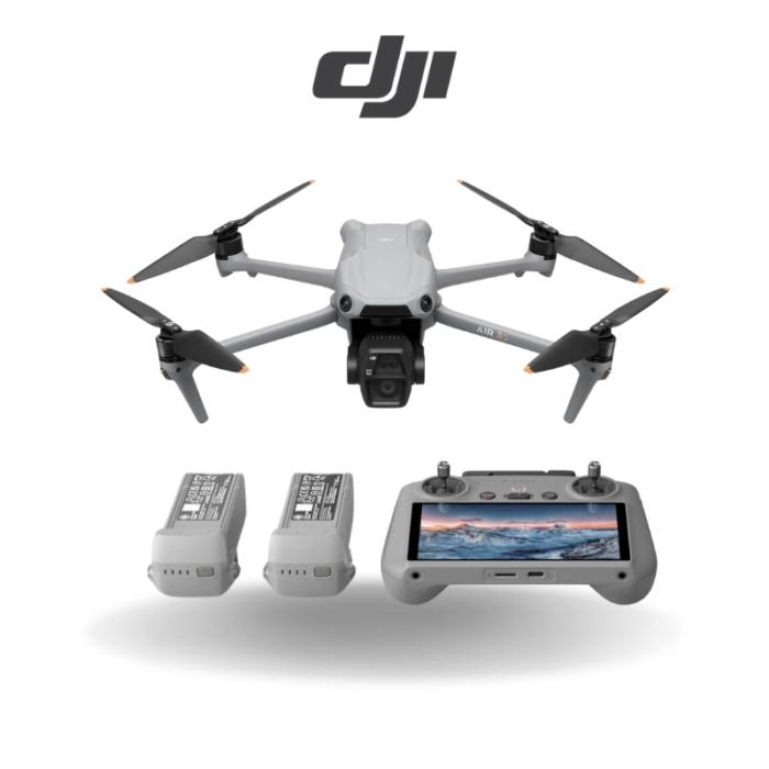 DJI Air 3S Fly More Combo | Camera Drone with DJI RC 2 Remote