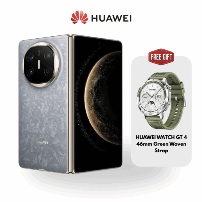 [Exclusive Deals] Huawei Mate X6 Foldable Smartphone 12GB+512GB | Nebula Gray