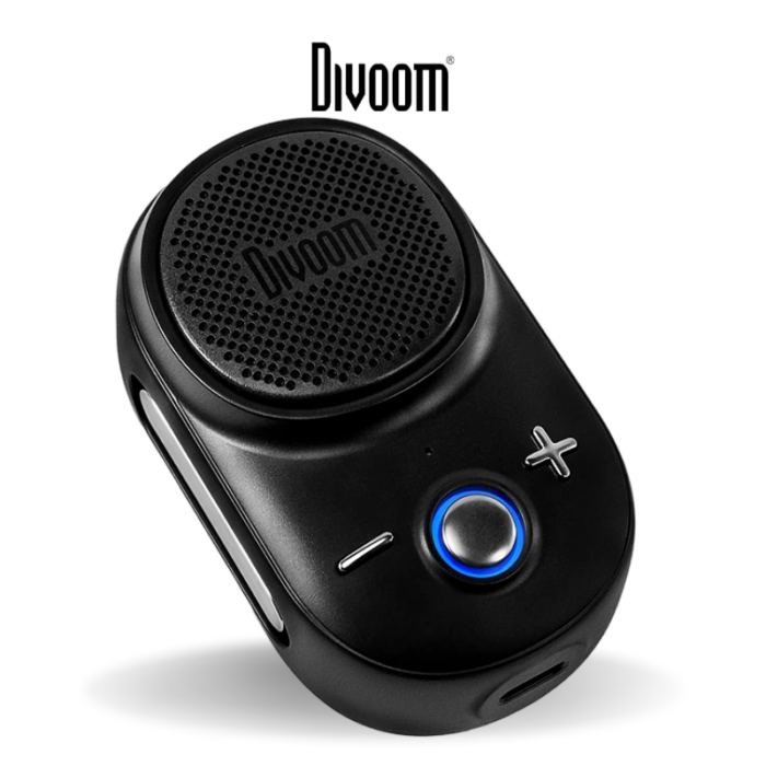 Divoom Itour-S Portable Bluetooth Speaker | Black