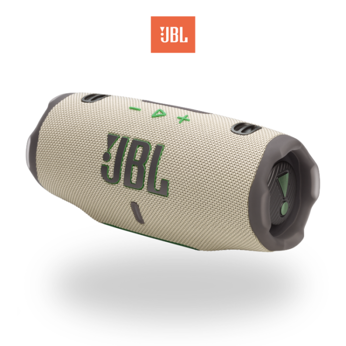 JBL Charge 6 Portable Bluetooth Speaker | Sand