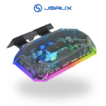 Jsaux 12-Port RGB Docking Station | Clear