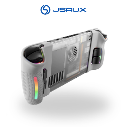 Jsaux RGB & Vents Transparent Back Plate for Steam Deck LCD & OLED | PC0106C