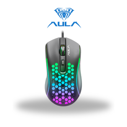 AULA S11 Wired Gaming Mouse - RGB Lighting Black