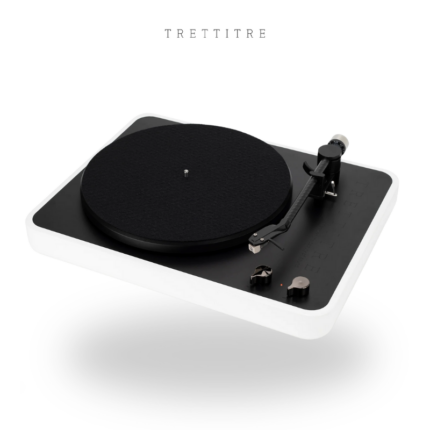 Trettitre T-LP8 Bluetooth Vinyl Record Player | White