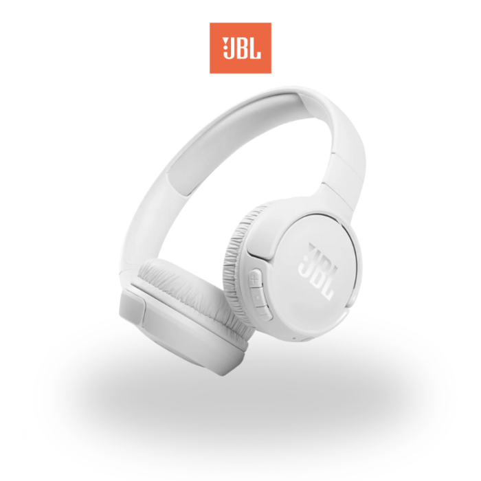 JBL Tune 510BT Wireless On-Ear Headphones | White