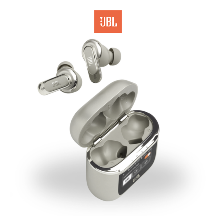 JBL Tour Pro 2 True wireless Noise Cancelling Earbuds | White - Image 2