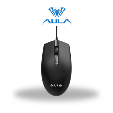 AULA AM103 Wired Office Mouse - Black