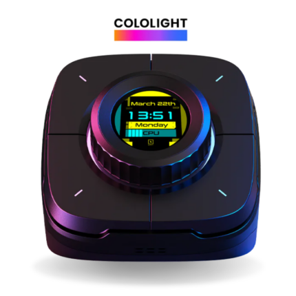 Cololight Colo Play Cyberpunk Desktop Controller | Black
