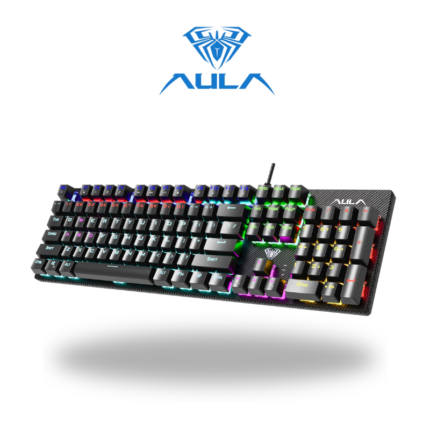AULA S2022 Mechanical Gaming Keyboard - Black (Blue Switch)