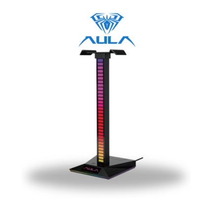 AULA F65 RGB Headset Stand - Black