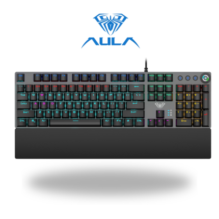 AULA Wired F2058 Mechanical Gaming Keyboard - Black