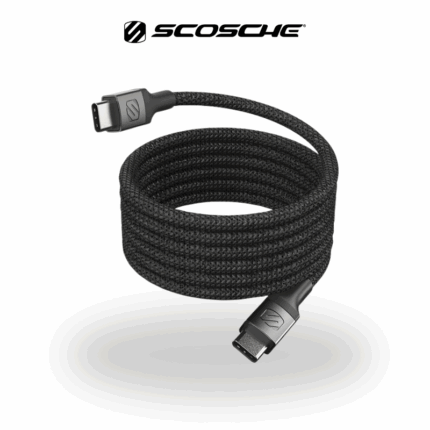 Scosche StrikeLine USB-C to USB-C | Charge, Sync & Power Braided Cable