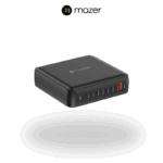 Mazer GaNPrestige V5 170W 8 in 1 Charging Hub | Black