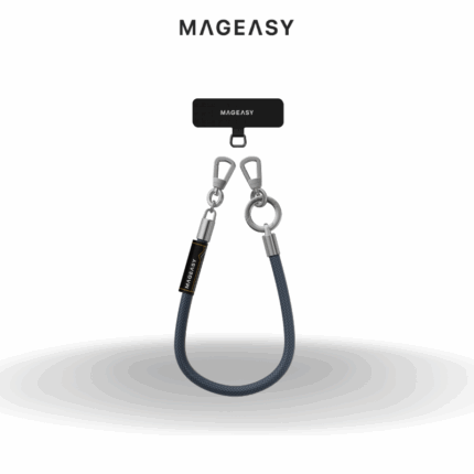 Mageasy 8.3mm Wrist Strap + Strap Card | Reverside Blue