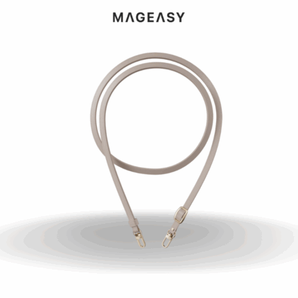 Mageasy 12mm Leather Strap + Strap Card | Rose