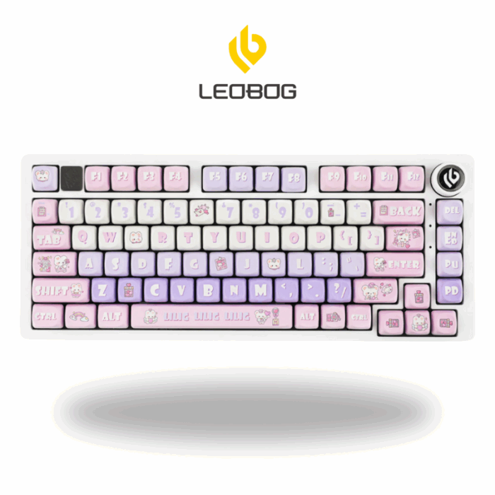 LEOBOG HI75 Wired Gasket Keyboard HI75 - CuteBear (Nimbus Switch V3)