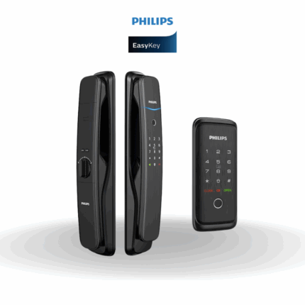 [BUNDLE SET] Philips EasyKey 702-5HS Digital Lock + DDL506 Dual-Sided Fingerprint Lock