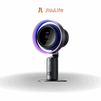 JisuLife Pro3 10000mAh Table Fan | Black
