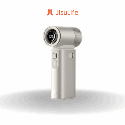 JisuLife Ultra2 9000mAh Handheld Fan | Bright Brown