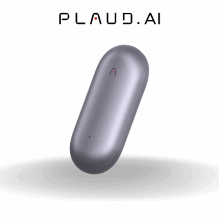 PLAUD NotePin Wearable AI Voice Recorder with GPT-4o Transcription | Sunset Purple
